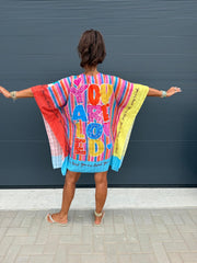 Tuniek jurk met print "Squeeze The day"
