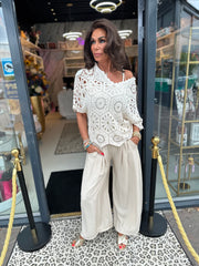 3 delig set "Mia" Beige