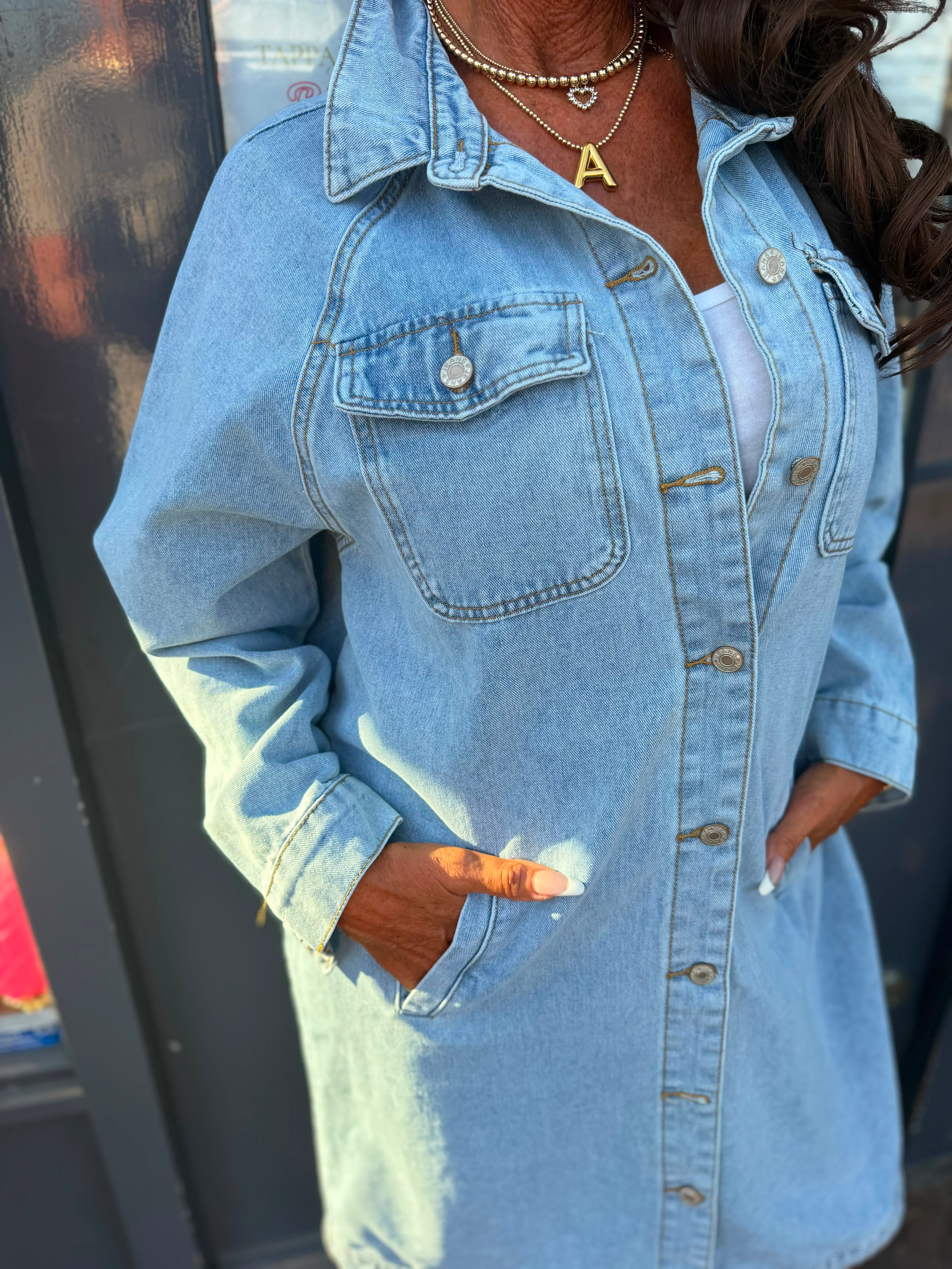 spijkerjurk "Daniella" denim