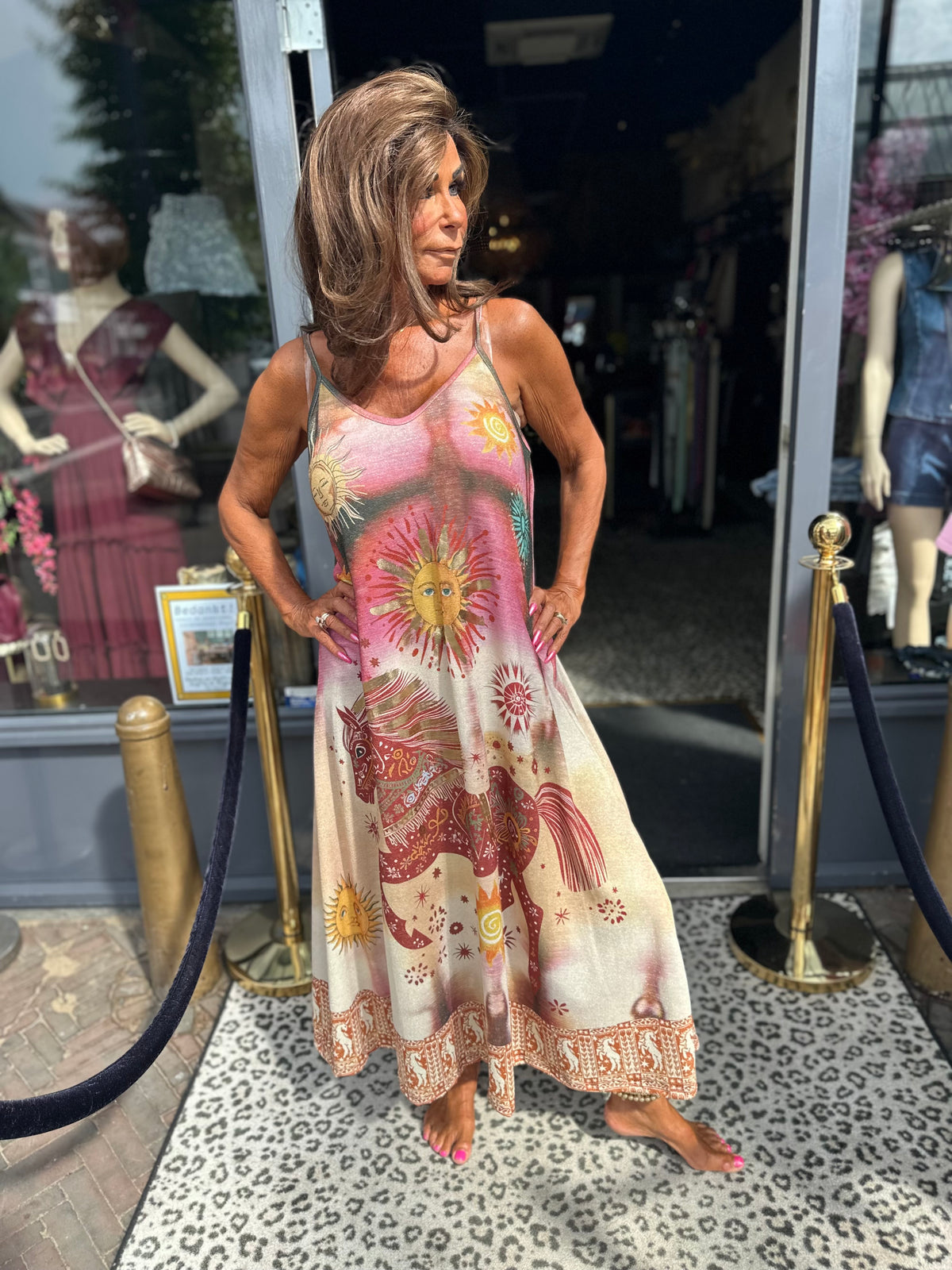 Lurex Jurk "Cádiz"