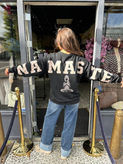 Sweater "Namasté" Zwart