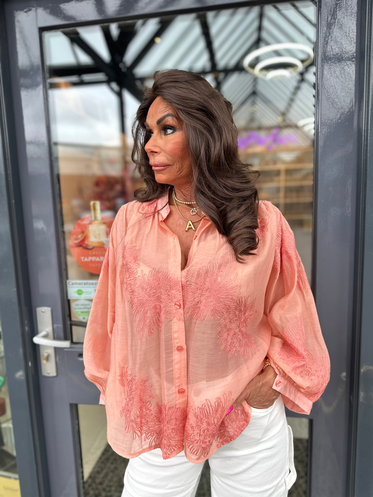 Blouse "Bibi" Koraal