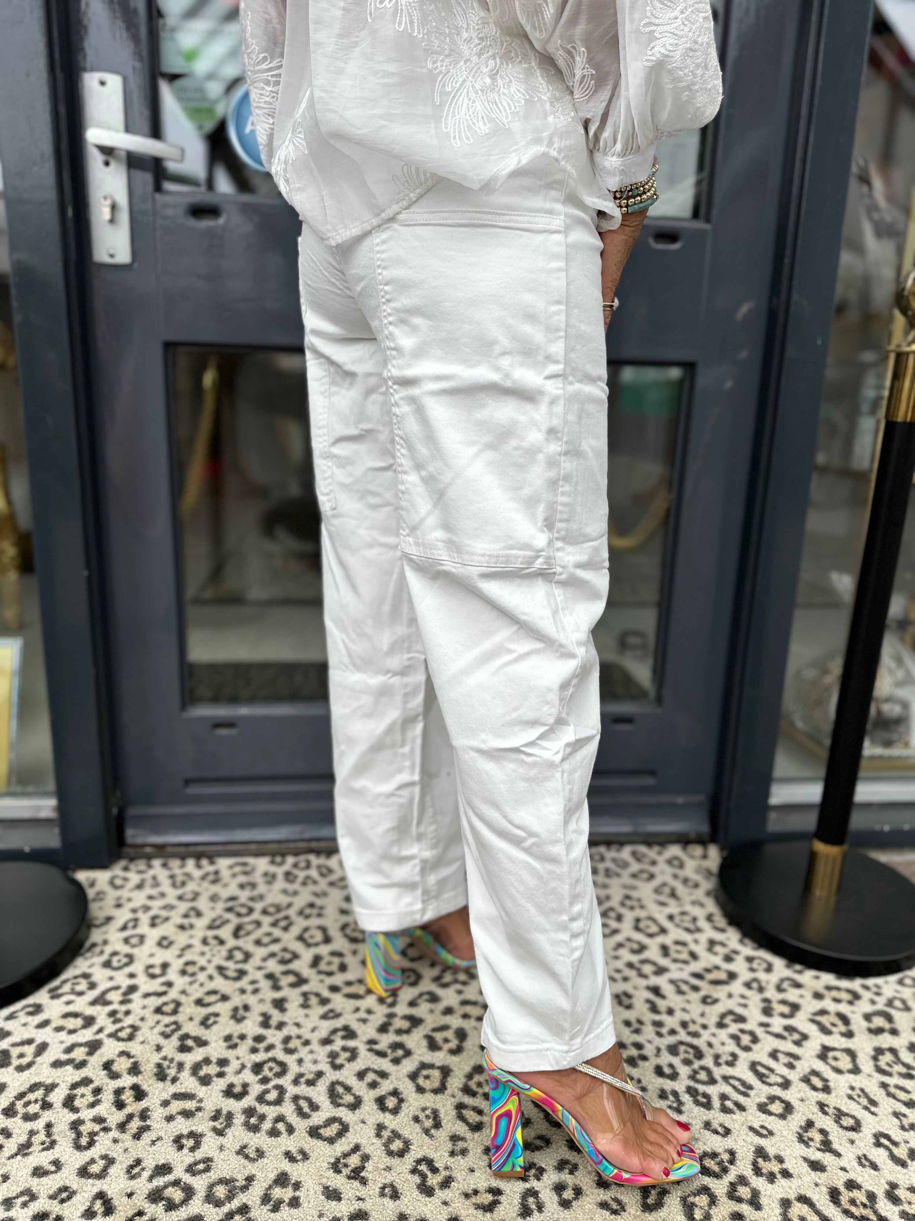 Ballonbroek “White 836" Zak
