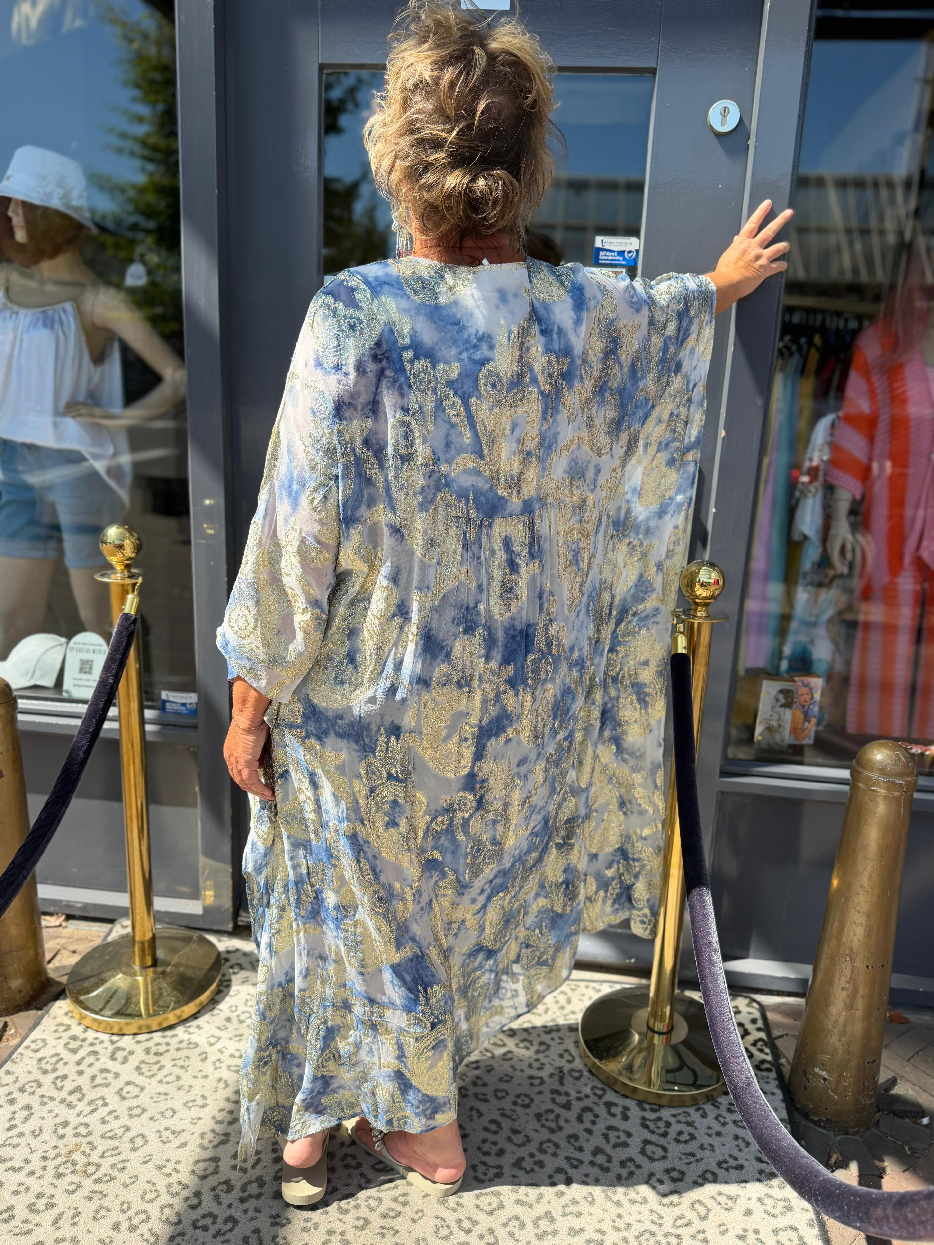 Jurk “In the sun” Blue
