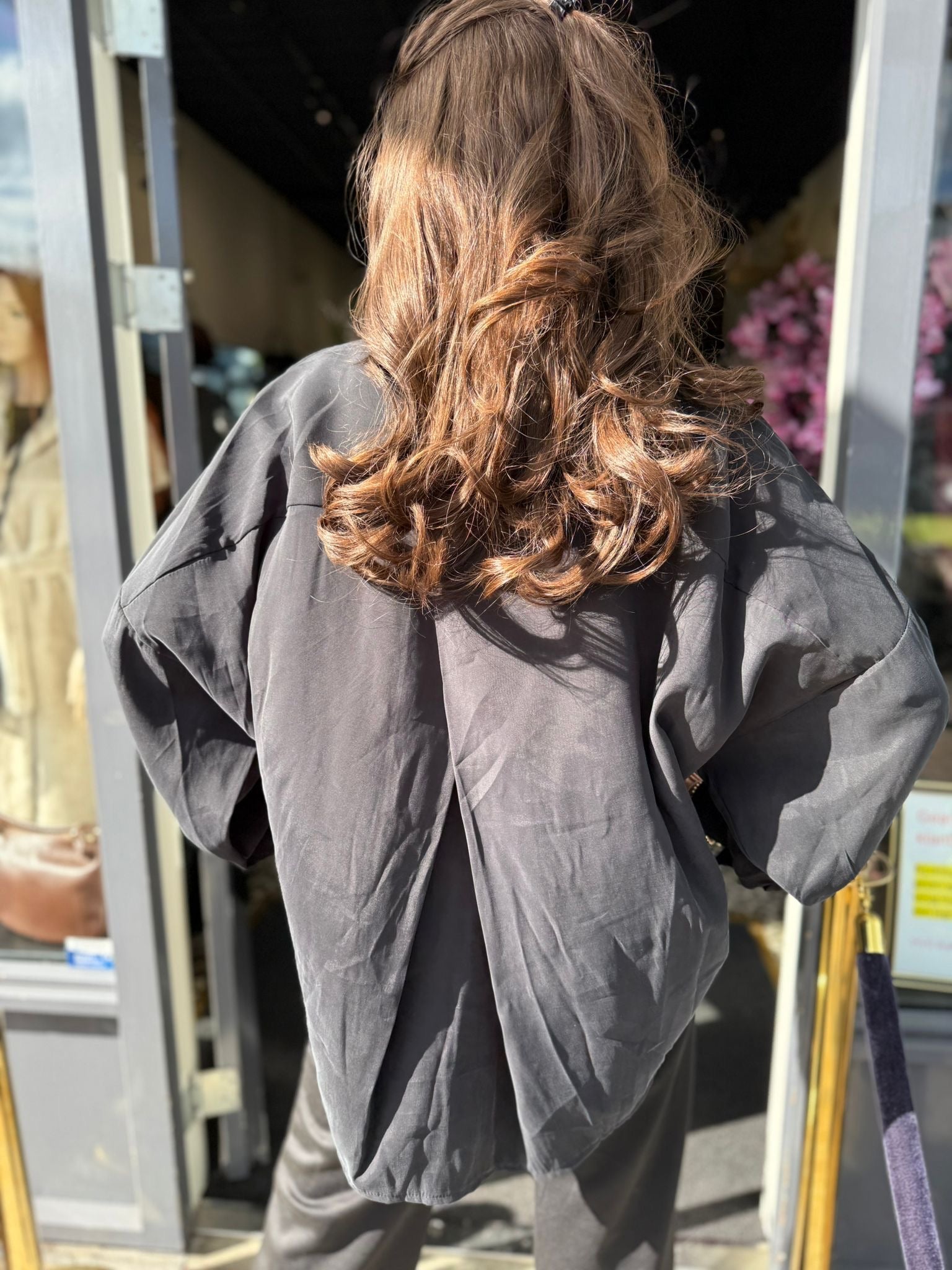 Blouse "Joulie" zwart