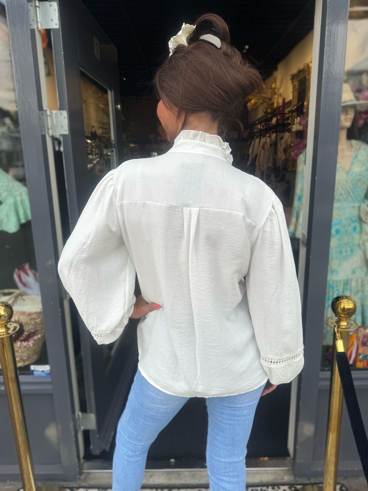 Blouse "Gina" Wit