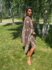 Kaftan "Adore" Donkerbruin