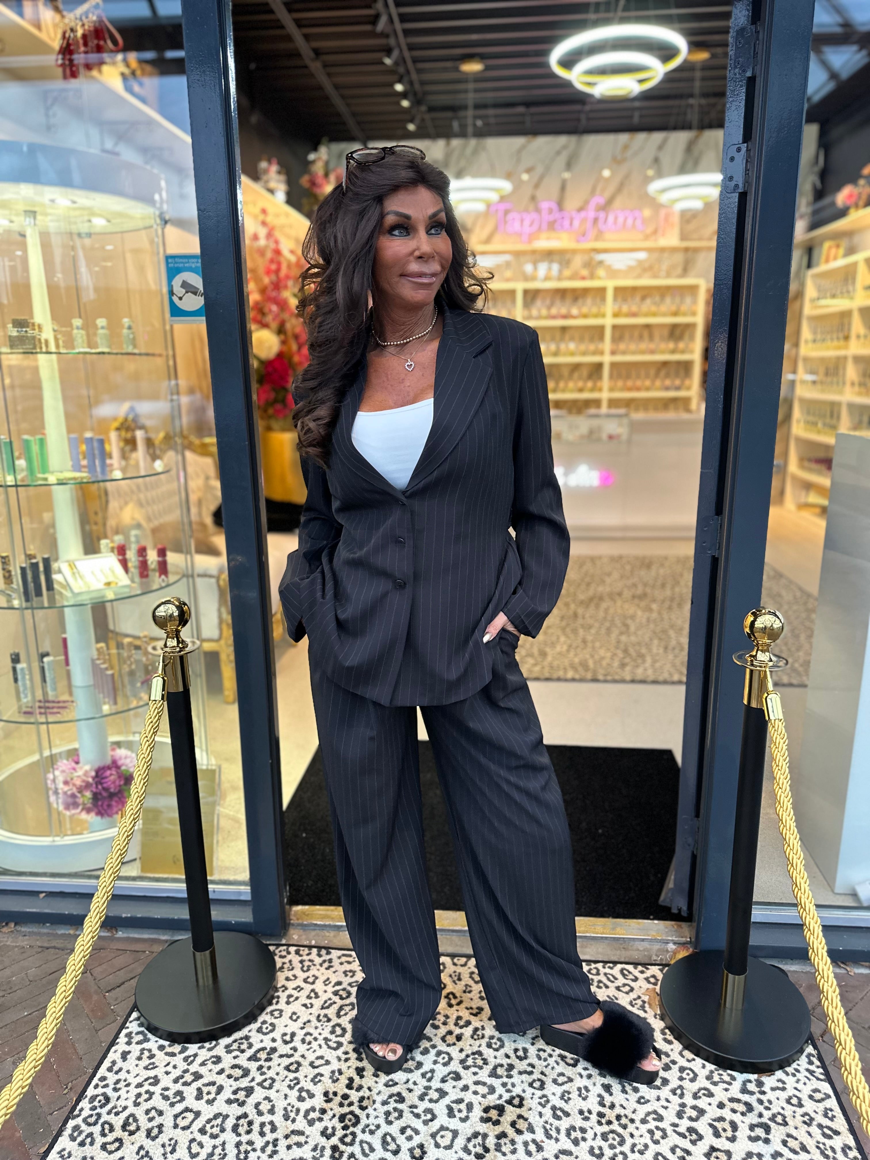 2 delig set "Donna" Zwart