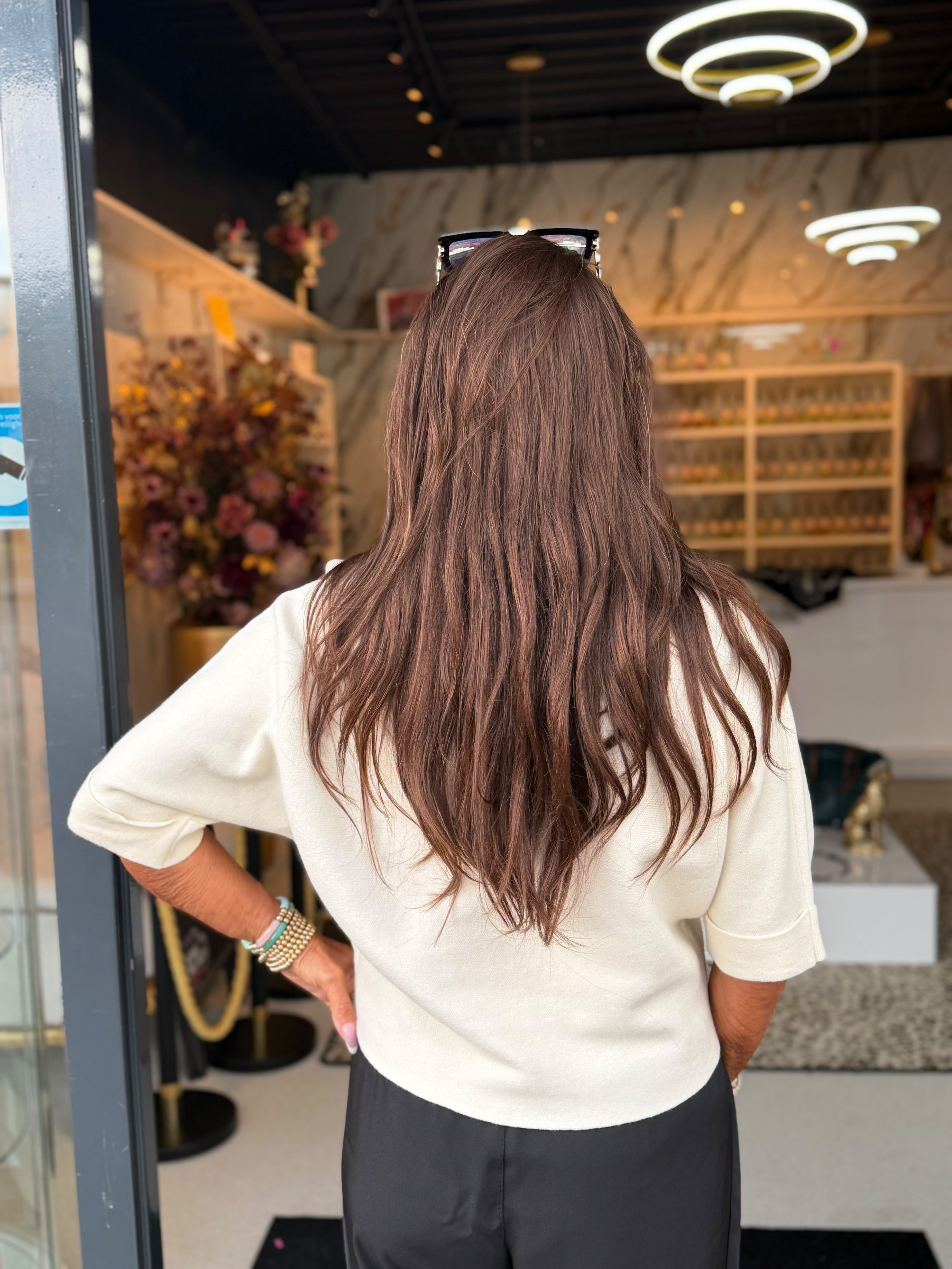 Top " Eve" beige