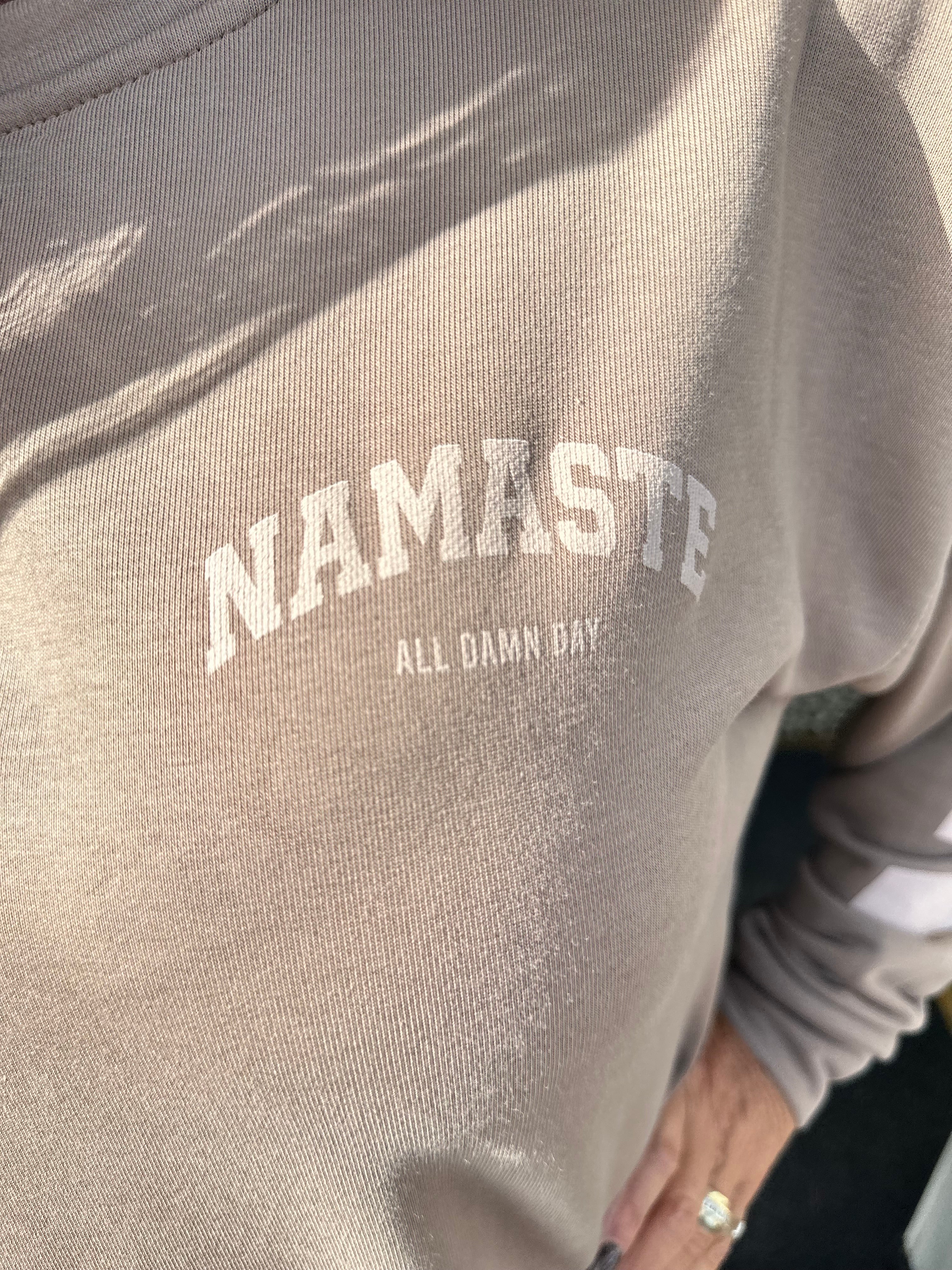 Sweater "Namasté" Taupe