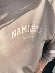 Sweater "Namasté" Taupe