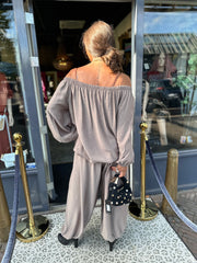 2 delig set "Sunday" taupe