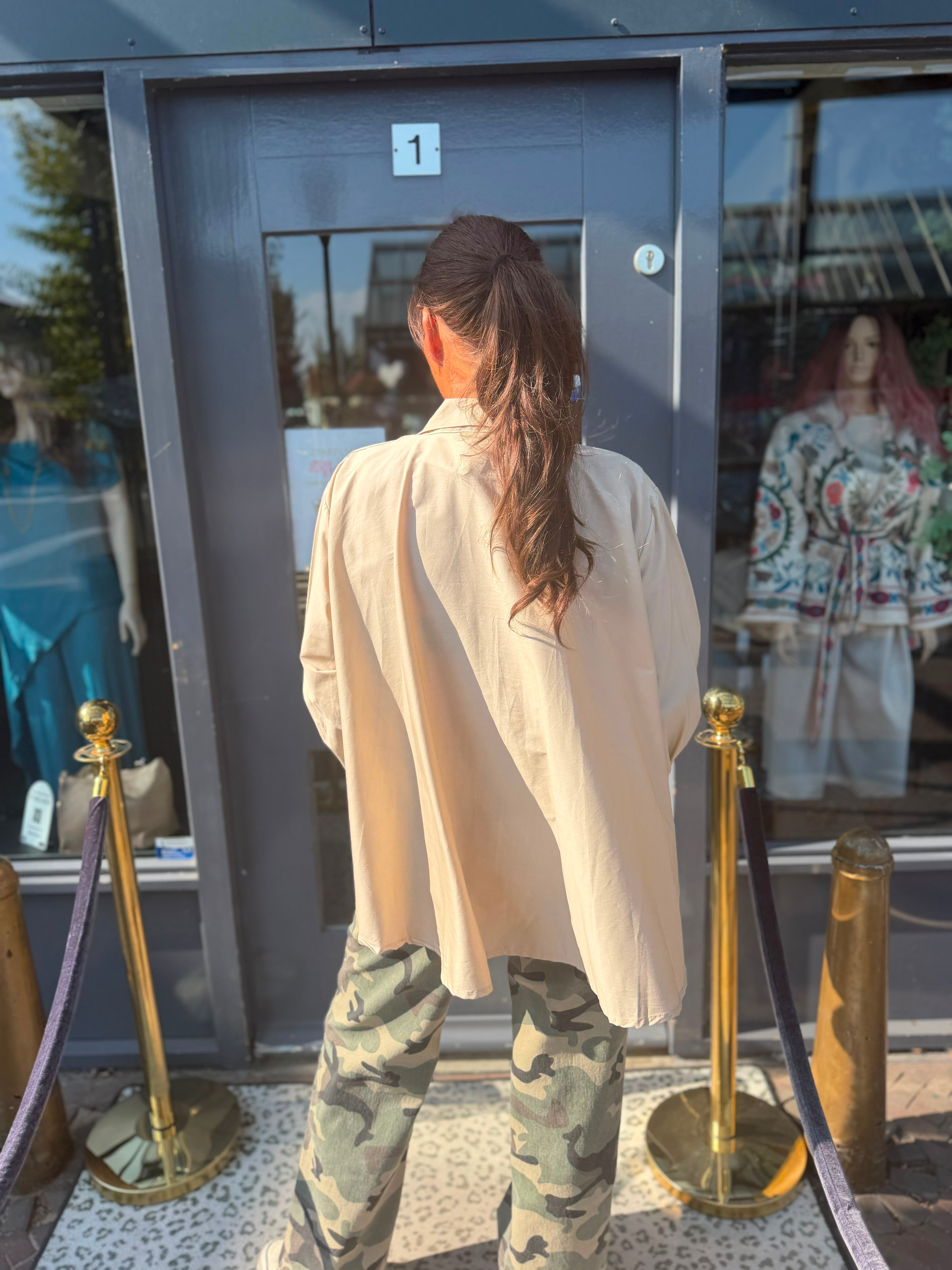 Blouse "Kansas" Beige