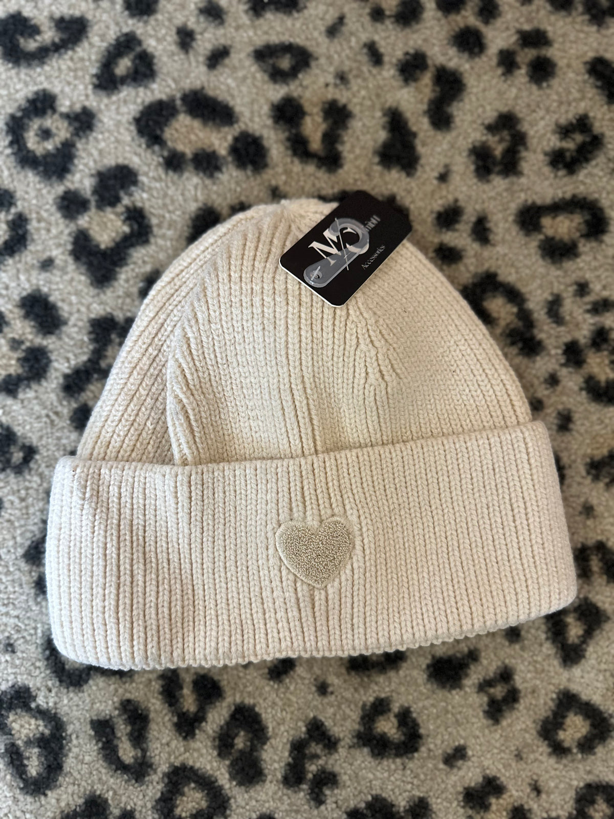 Muts “hart” beige