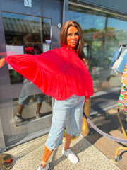 Blouse "Chay” Rood