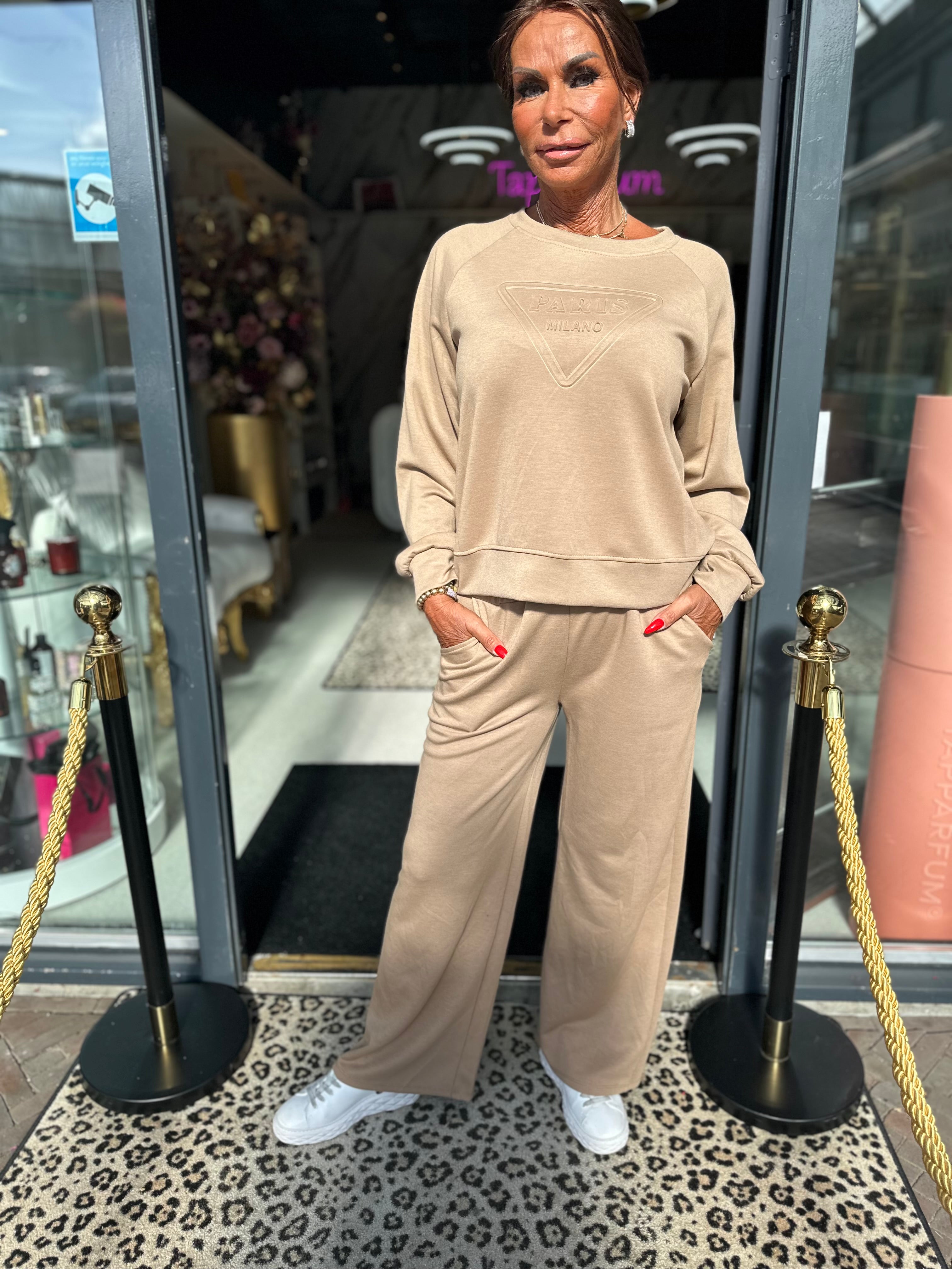 2 delig comfyset Milano beige
