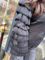 Blouse "Dominicana" Zwart