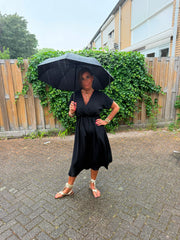 Jurk "Valencia" Zwart