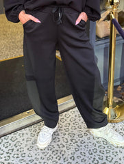 Comfy broek “Ballon" Zwart