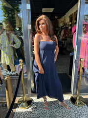 2 piece "Sunny" Donkerblauw