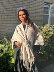 Poncho "Poca" Beige