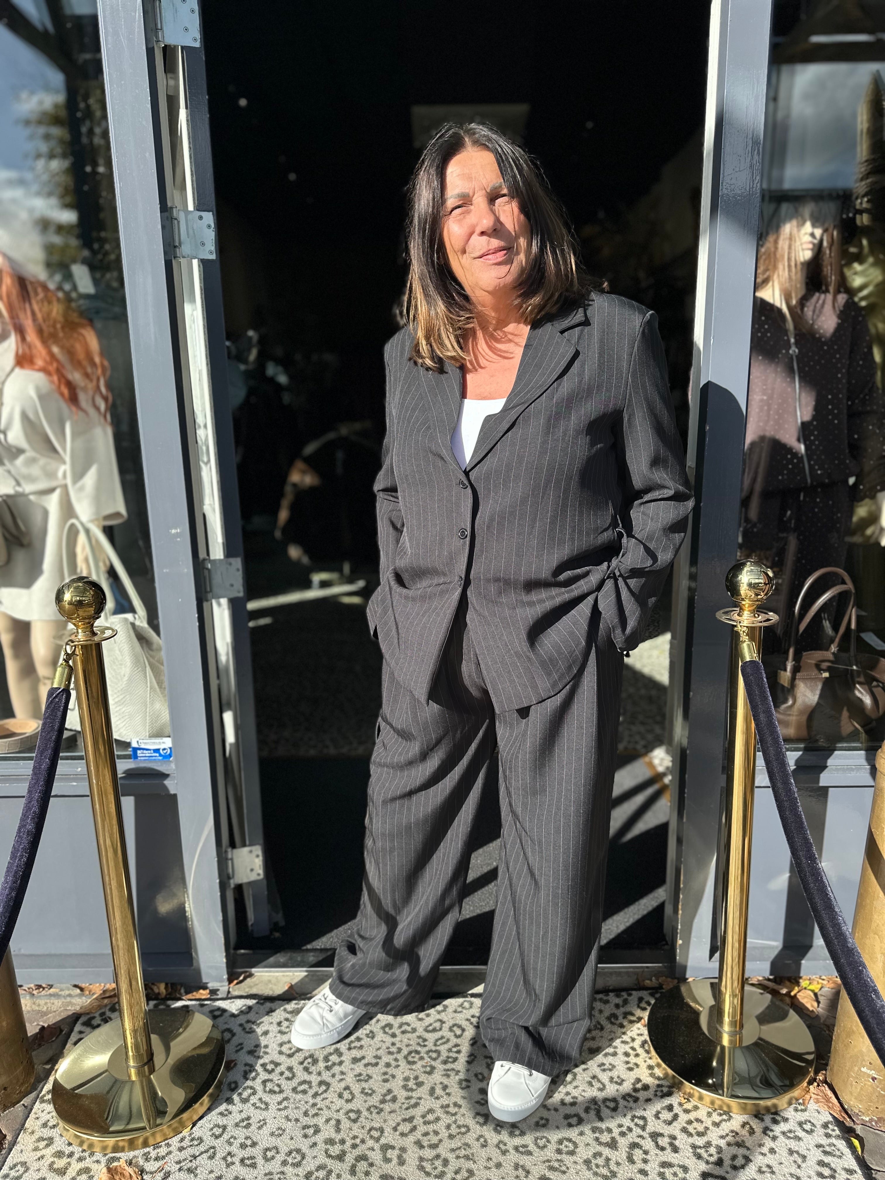 2 delig set "Donna" Zwart