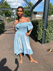 Tencel jurkje "Denim"