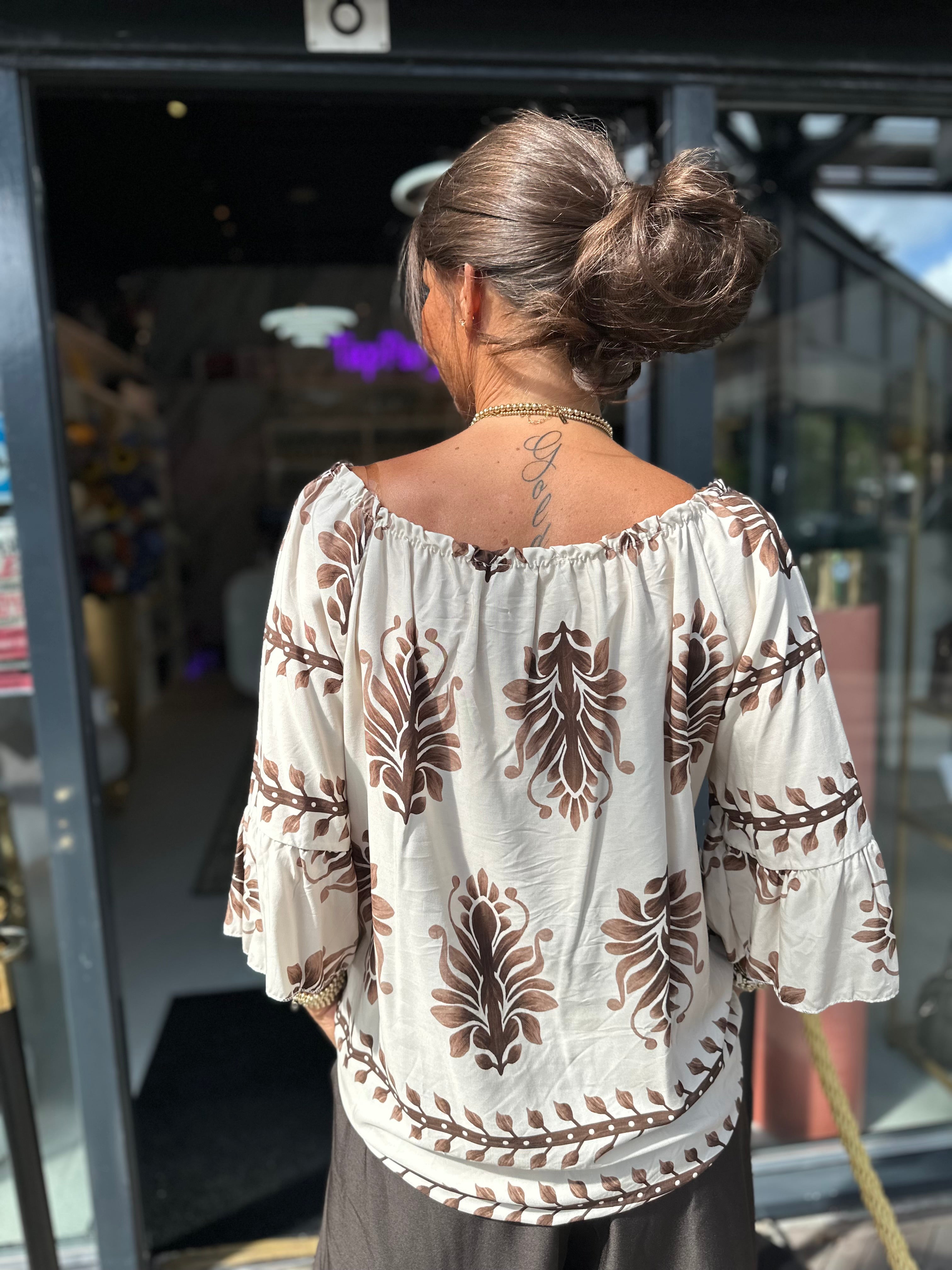 Blouse "Lover" Beige