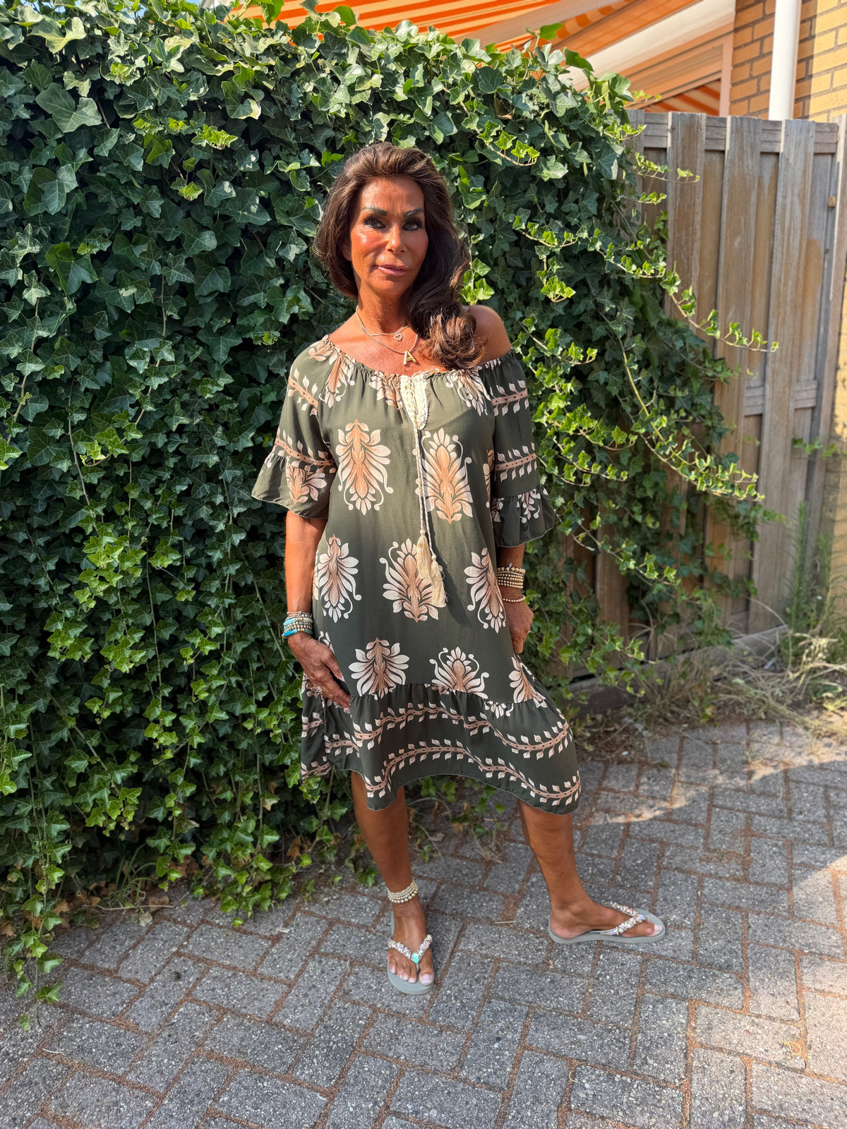 Jurkje "Barbuda" groen
