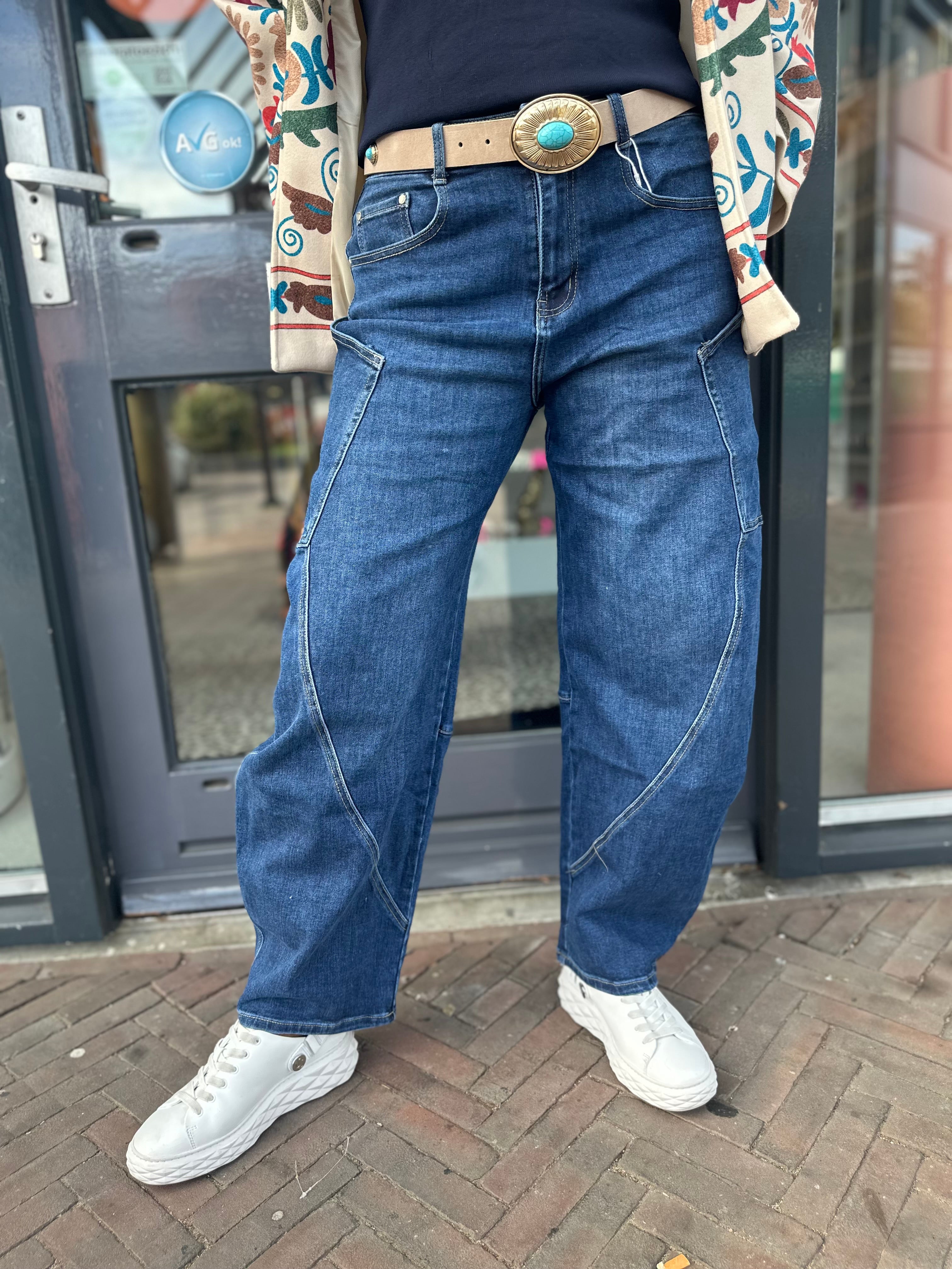 Baggy ballon jeans Gabrielle "denim"