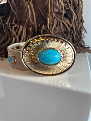 Riem Indiana turquoise beige