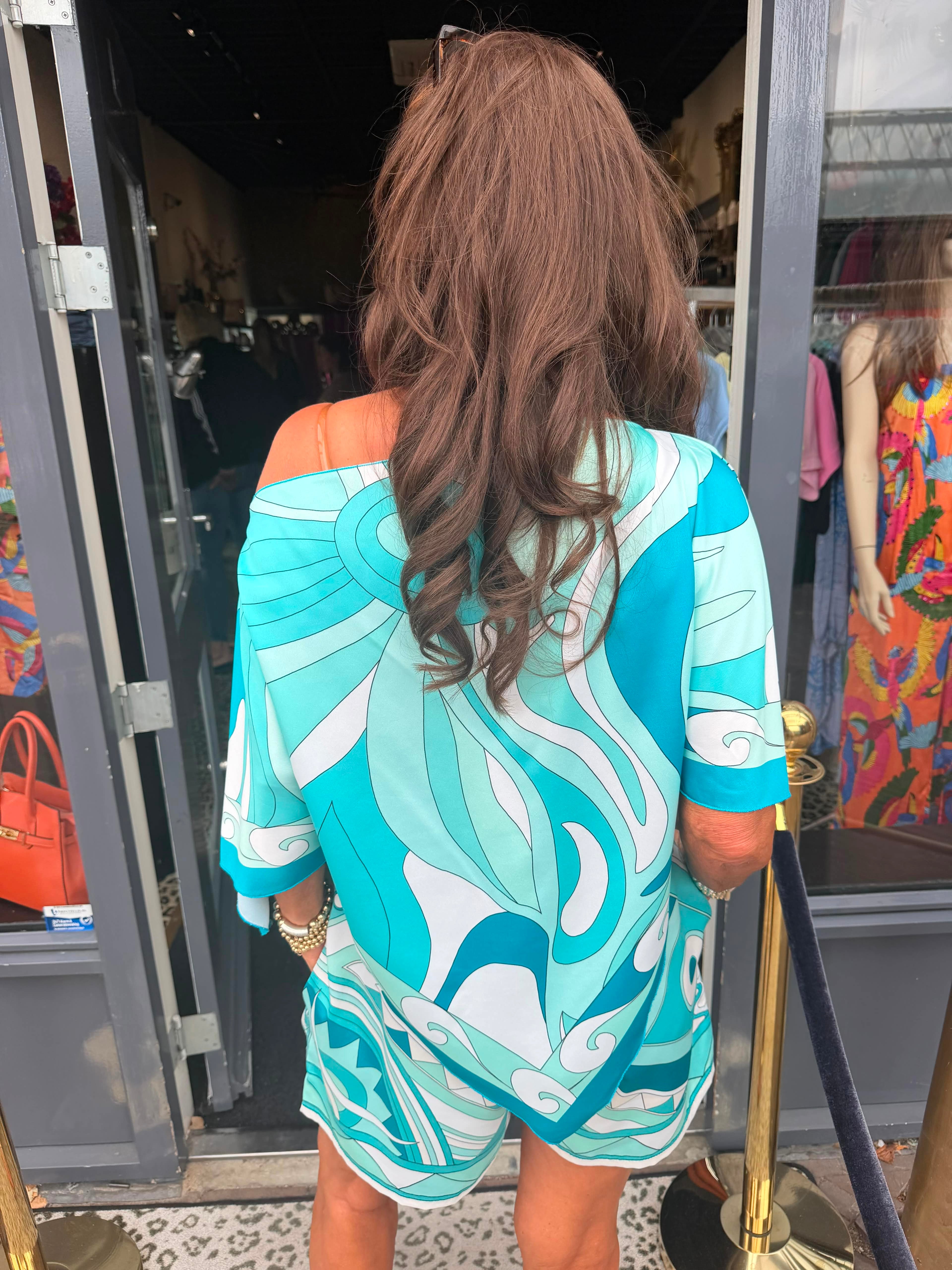 2 delig set "Marbella" Turquoise