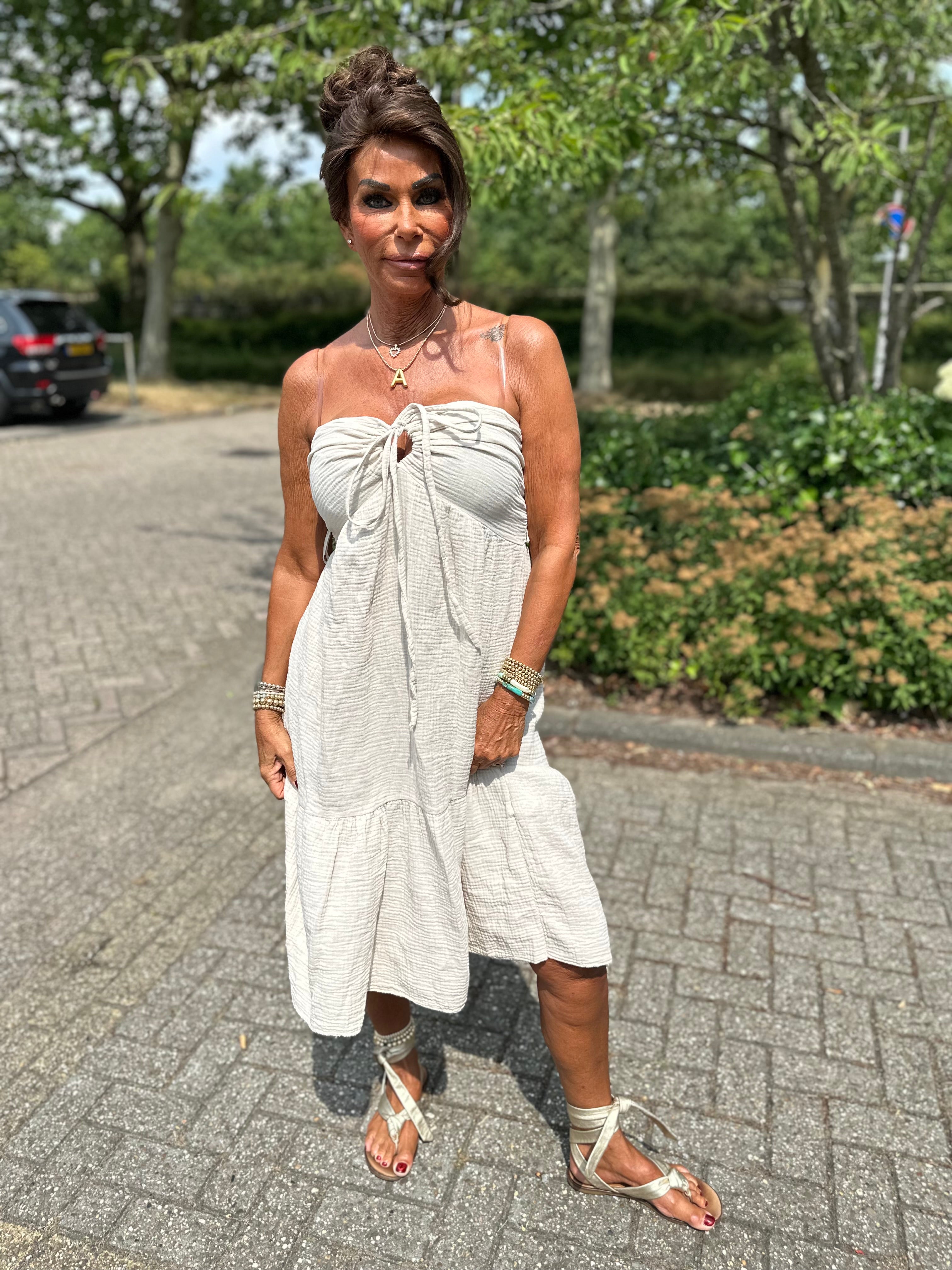 Hydrofiel Jurkje "Guapa" beige