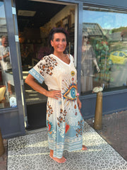 Lurex Jurk “Dreamcatcher” korte mouw