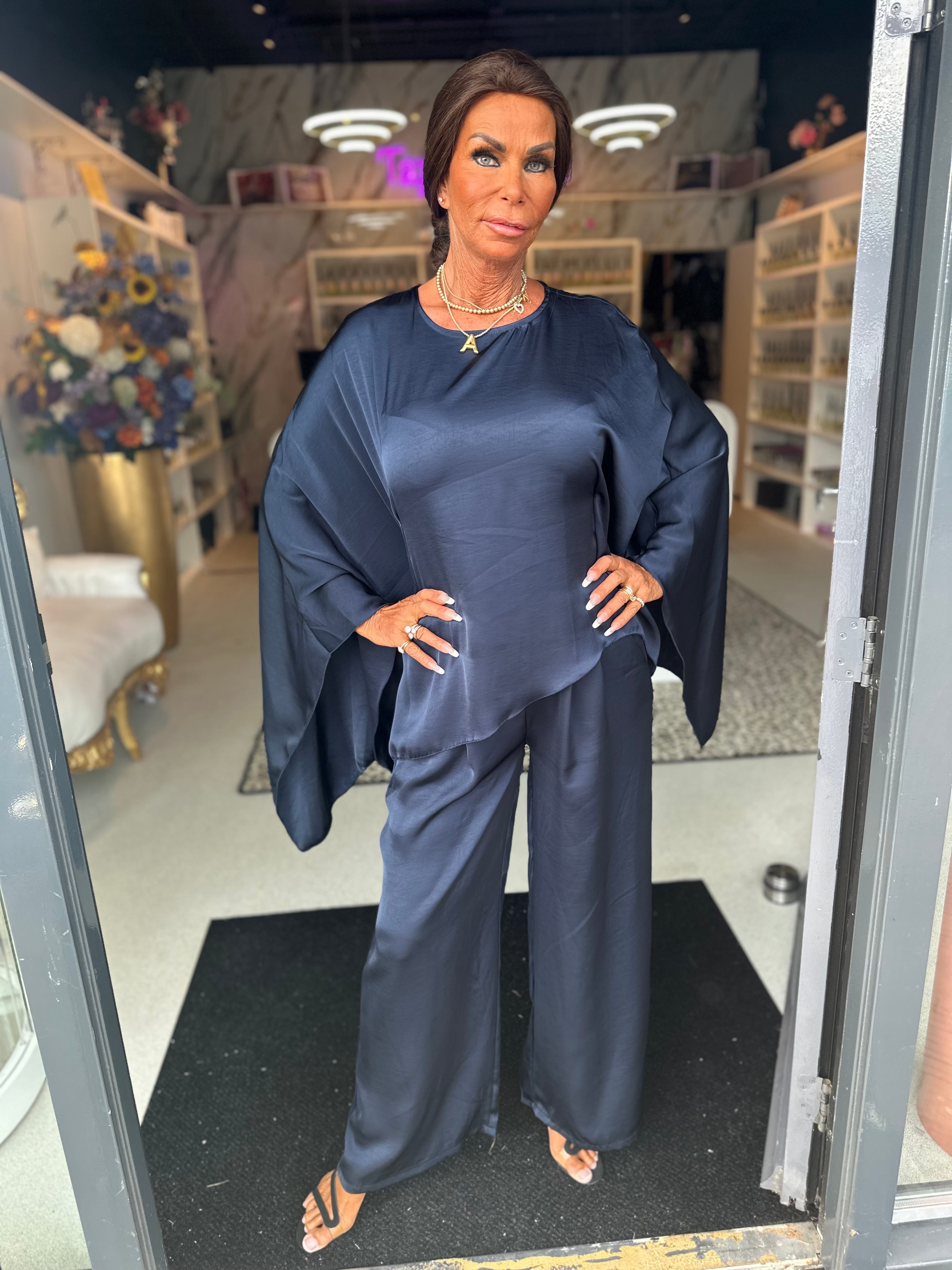 2 delig set "Olivia" Navy