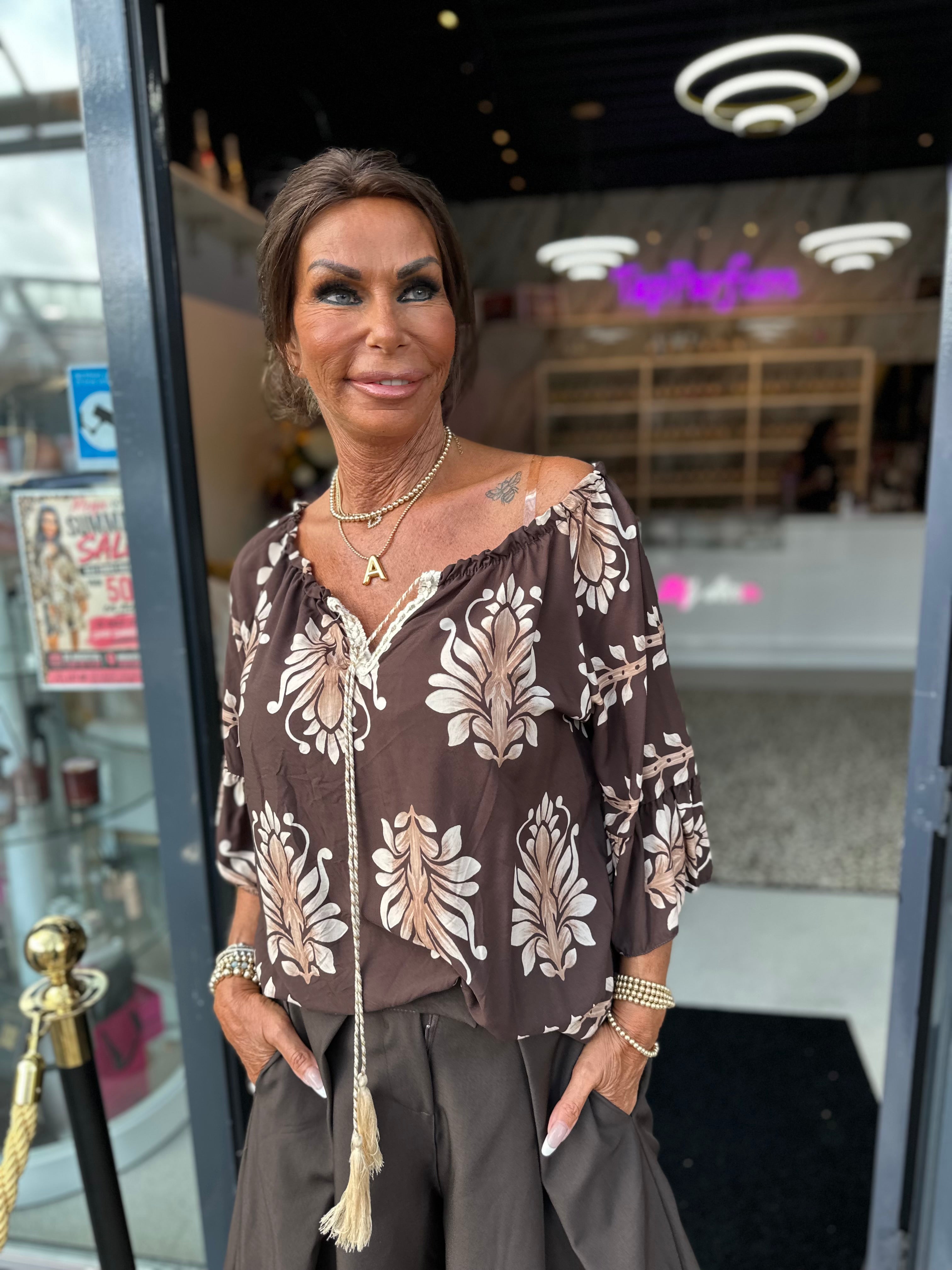 Blouse "Lover" Bruin