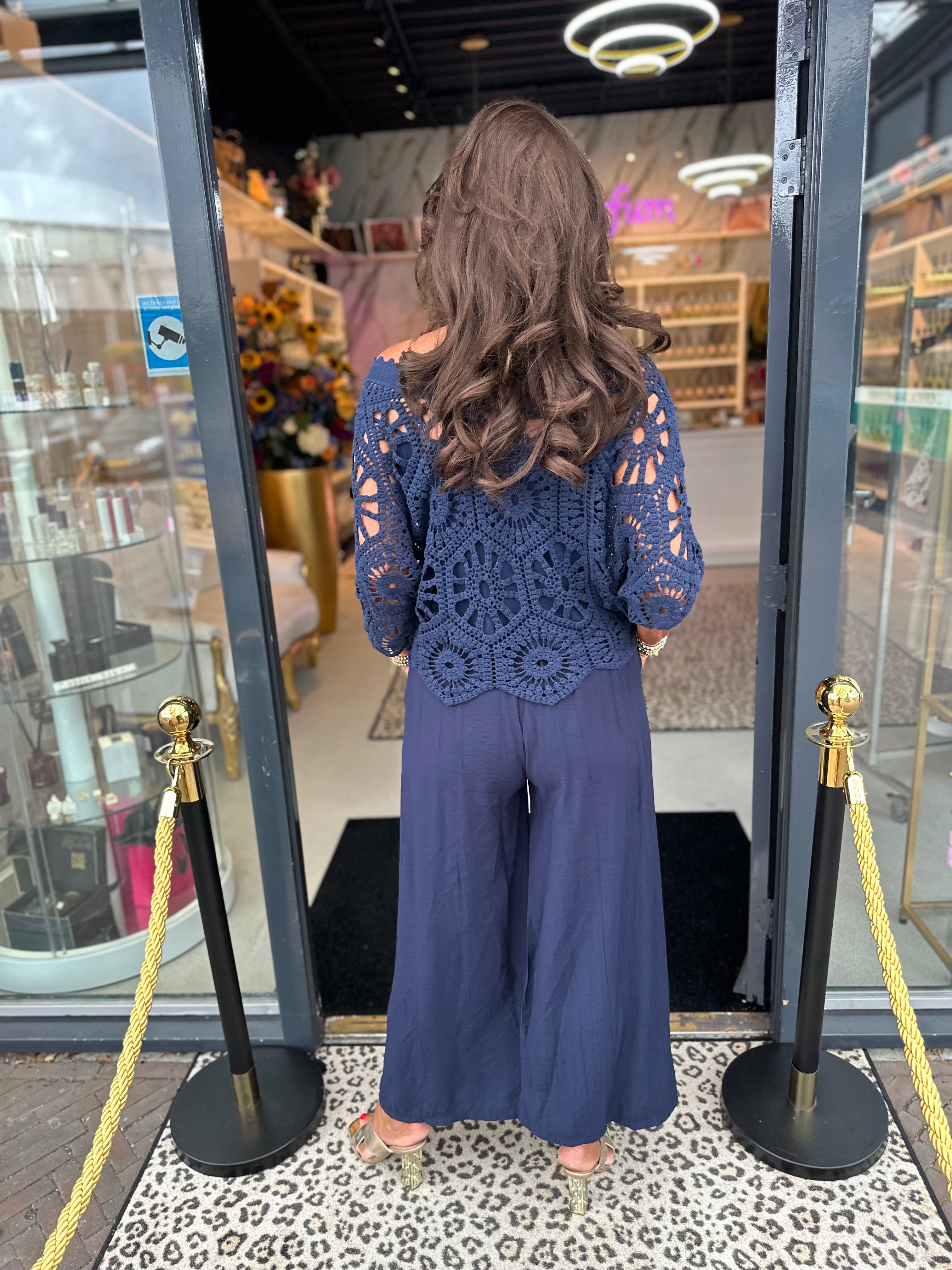 3 delig set "Mia" Navy