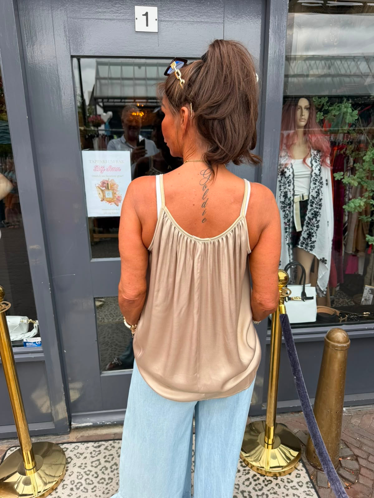 Top "golden stone" Goud