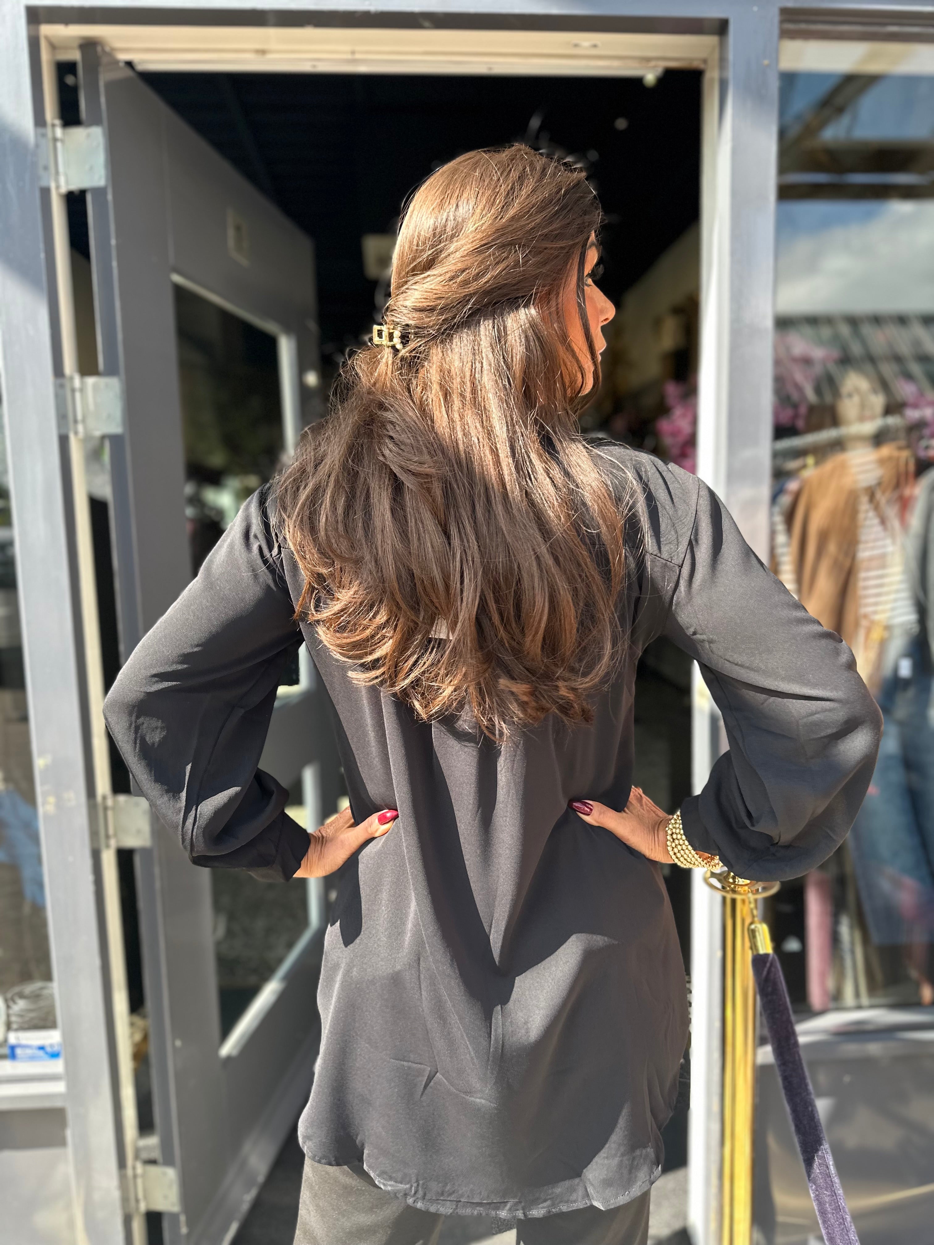 Blouse "Sem" Zwart