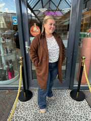 Trenchcoat "Chantie" Bruin