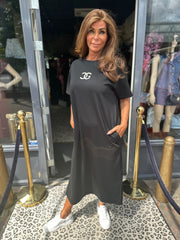 Joggingjurk "Cici" Zwart