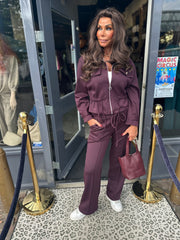 2 delig set "Perfect" Aubergine