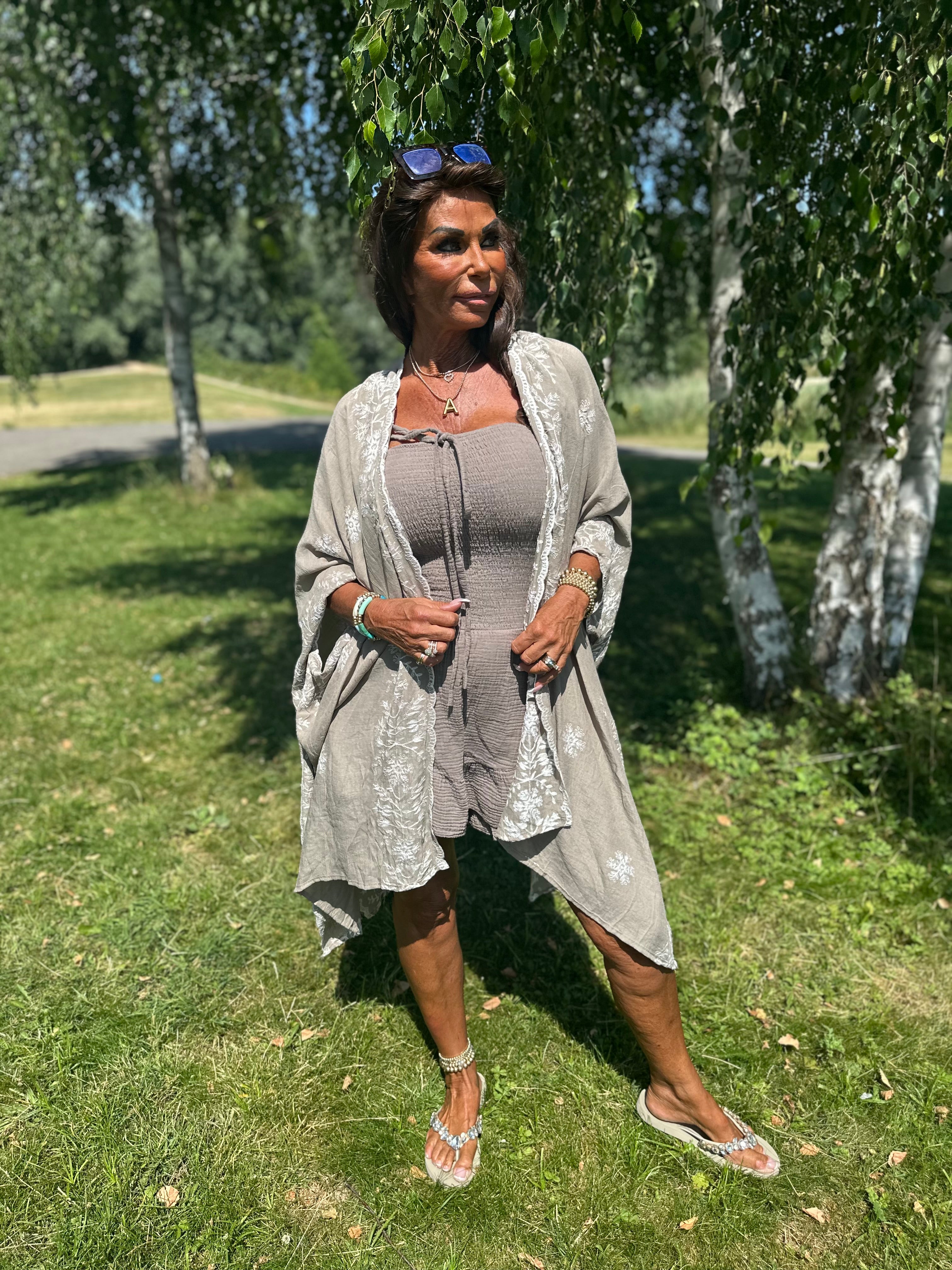 Kaftan "Adore" Taupe