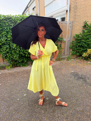 Jurk "Valencia" Geel