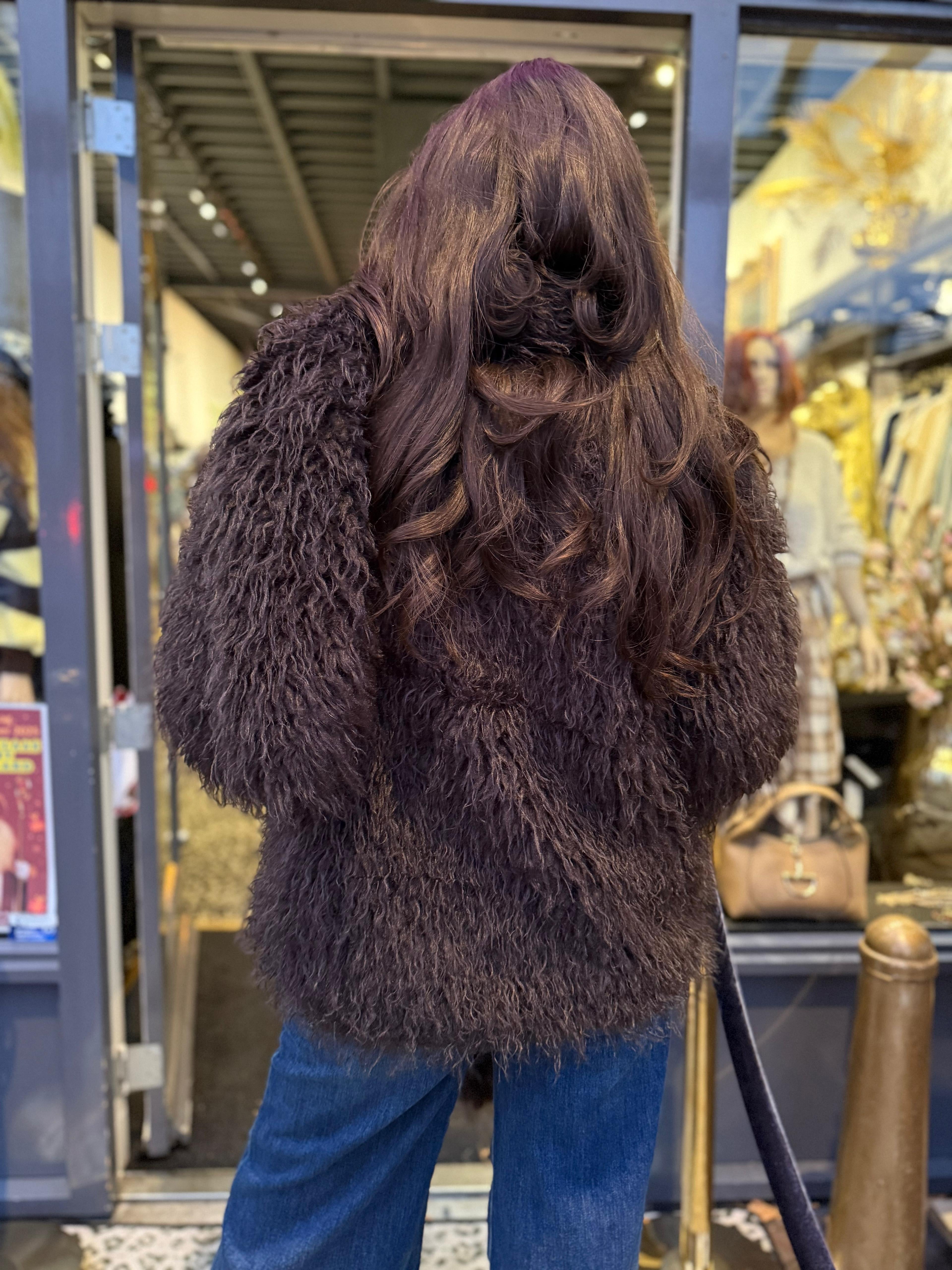 Winterjas super zacht "Bruin”