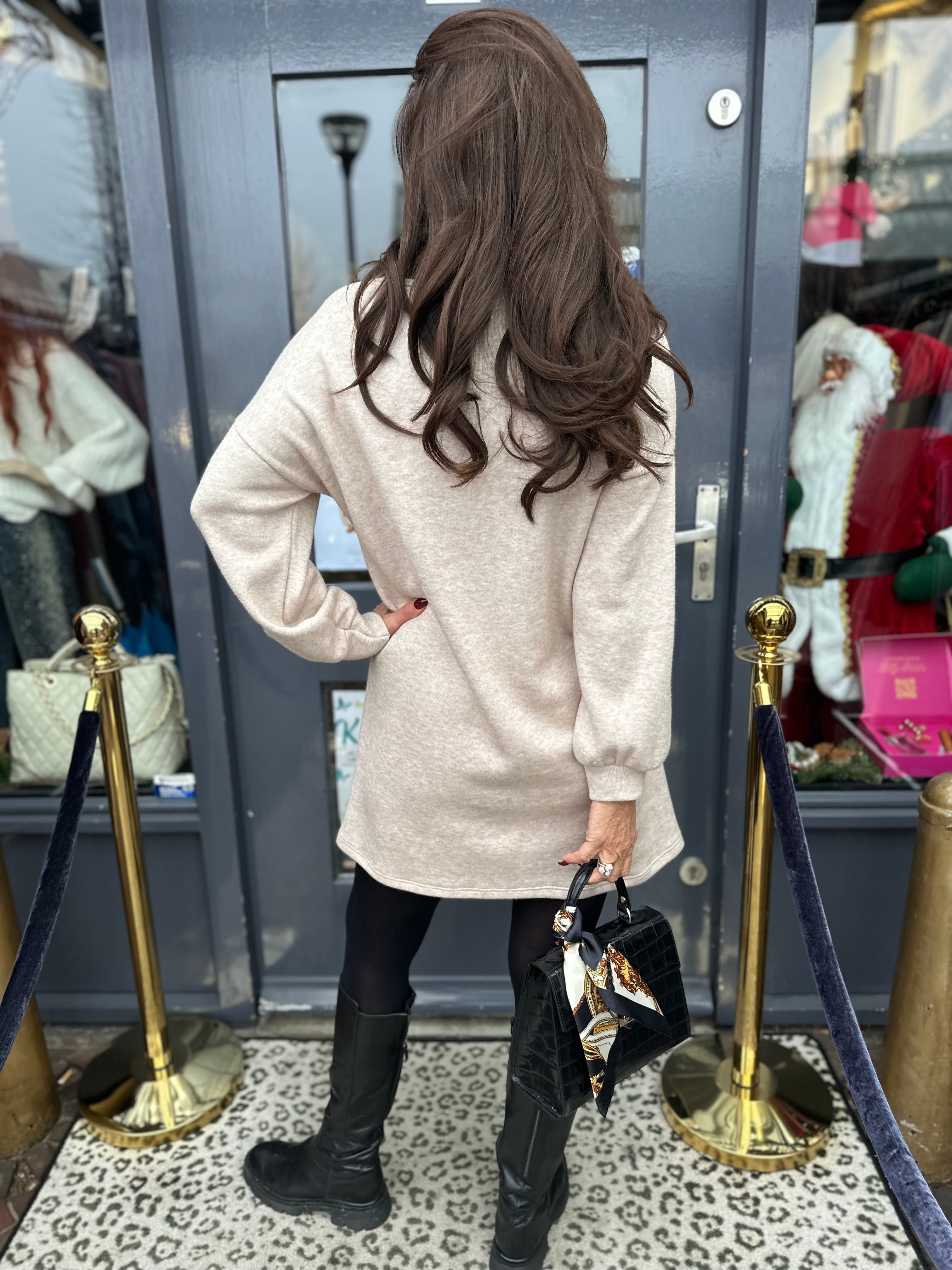 Jurkje "Flower" Beige