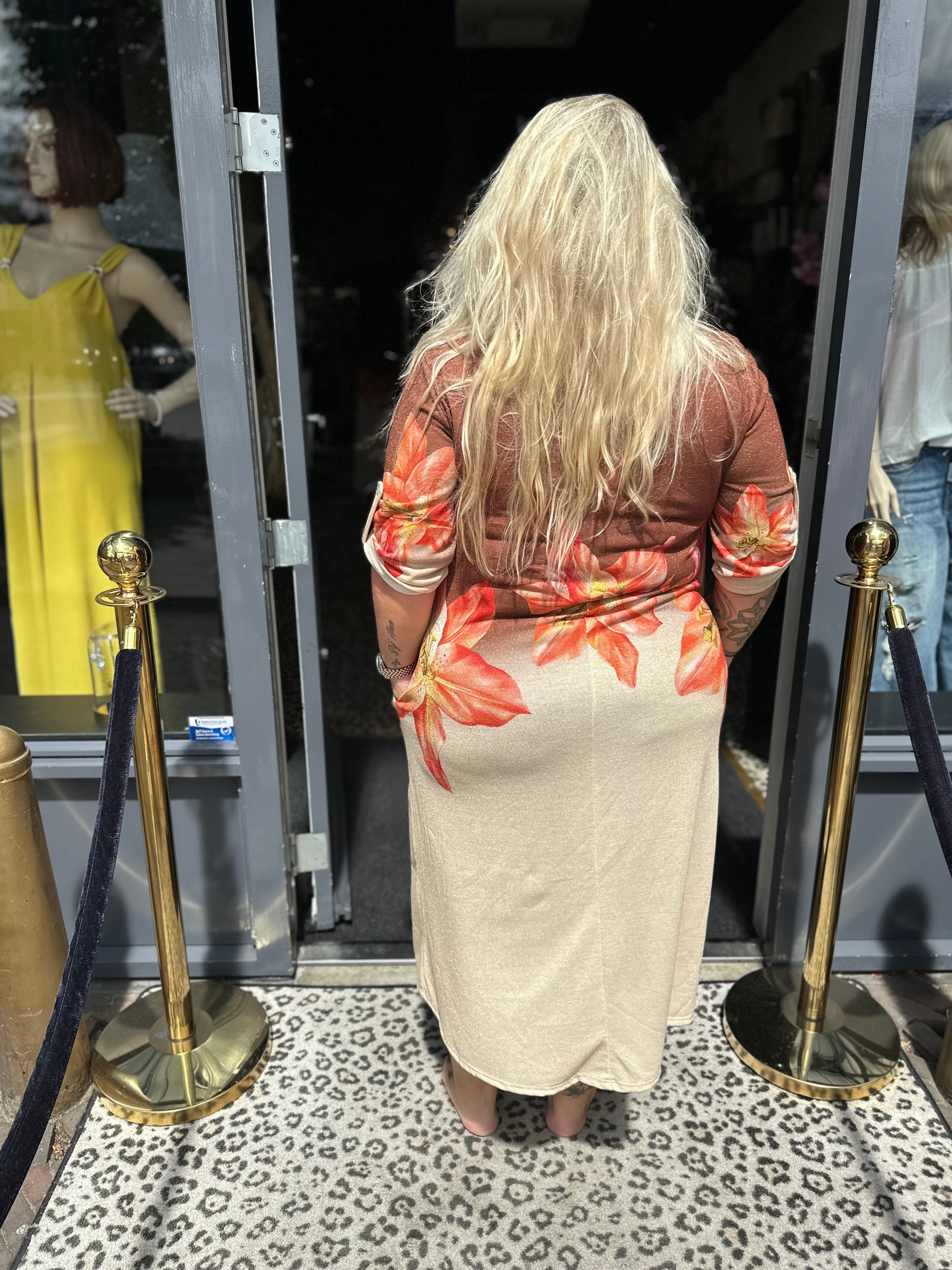 Lurex jurk "Flo"