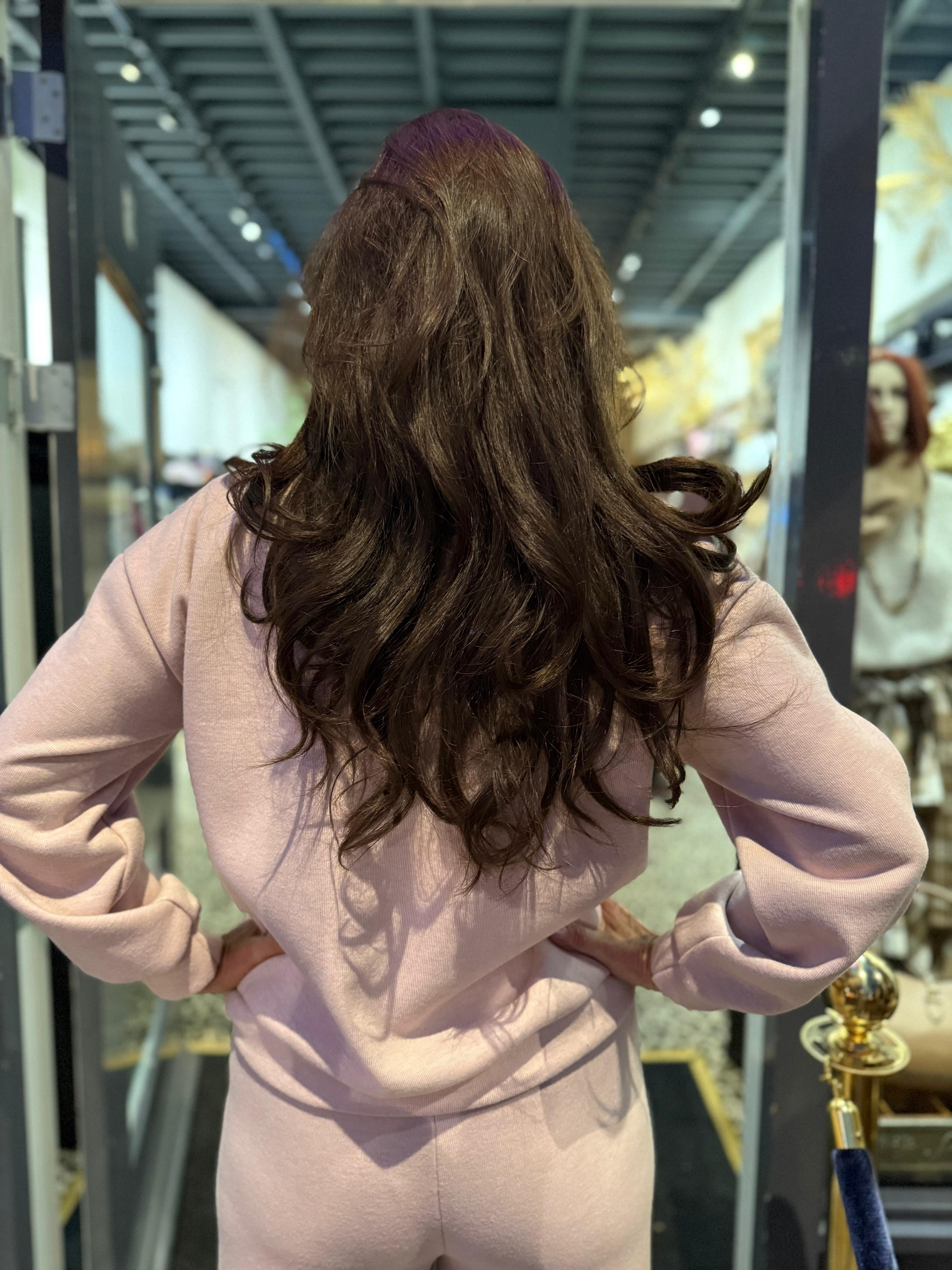 2-delig set "black friday!" poeder roze