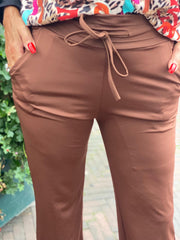Travelbroek Donkerbruin