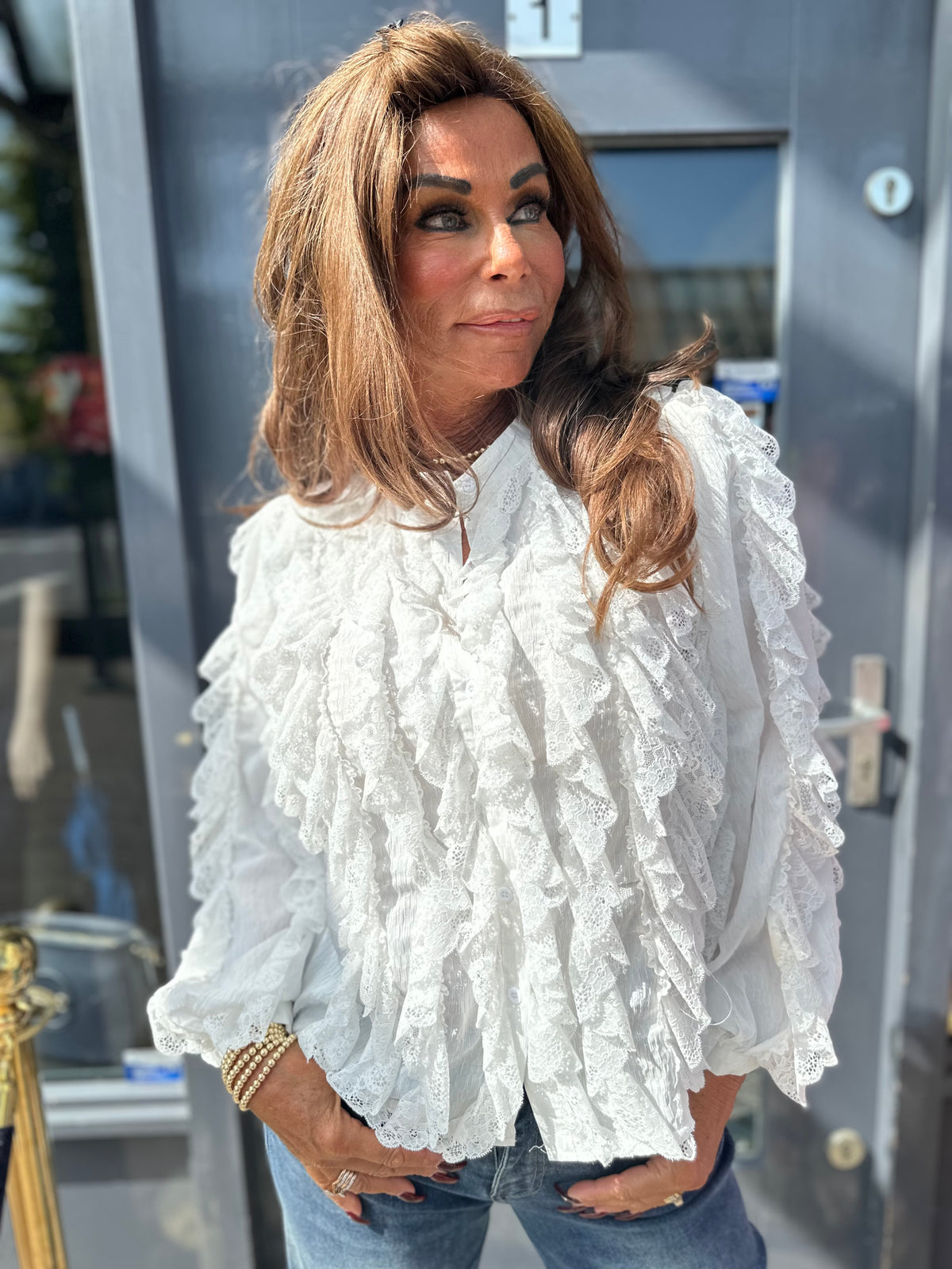 Blouse "This day" wit